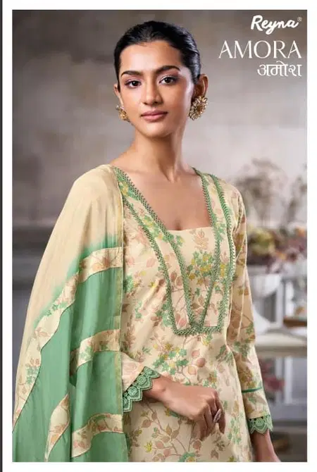 Amora By Reyna Superior Cotton Wholesale Dress Material Suppliers In Mumbai

